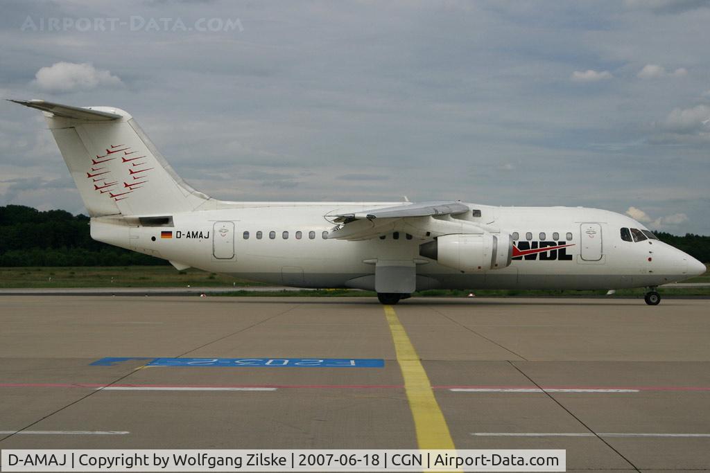 D-AMAJ, 1984 British Aerospace BAe.146-200A C/N E2028, visitor