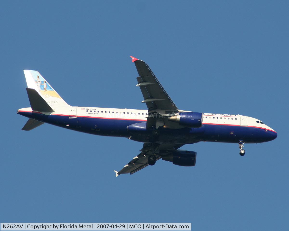 N262AV, 2002 Airbus A320-214 C/N 1725, USA 3000