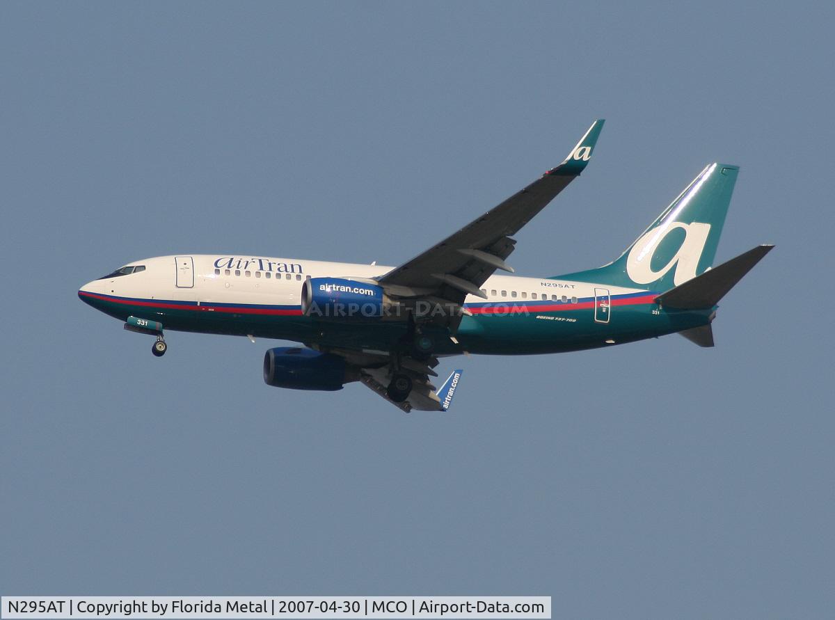N295AT, 2006 Boeing 737-76N C/N 32677, Air Tran