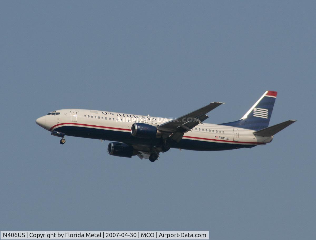 N406US, 1988 Boeing 737-401 C/N 23876, US