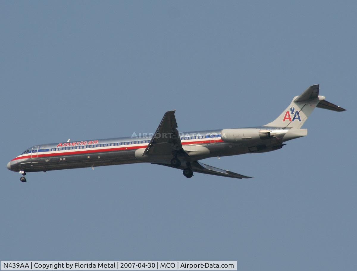N439AA, 1987 McDonnell Douglas MD-83 (DC-9-83) C/N 49457, American