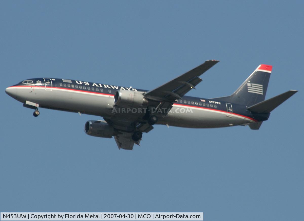 N453UW, 1991 Boeing 737-4B7 C/N 24980, US