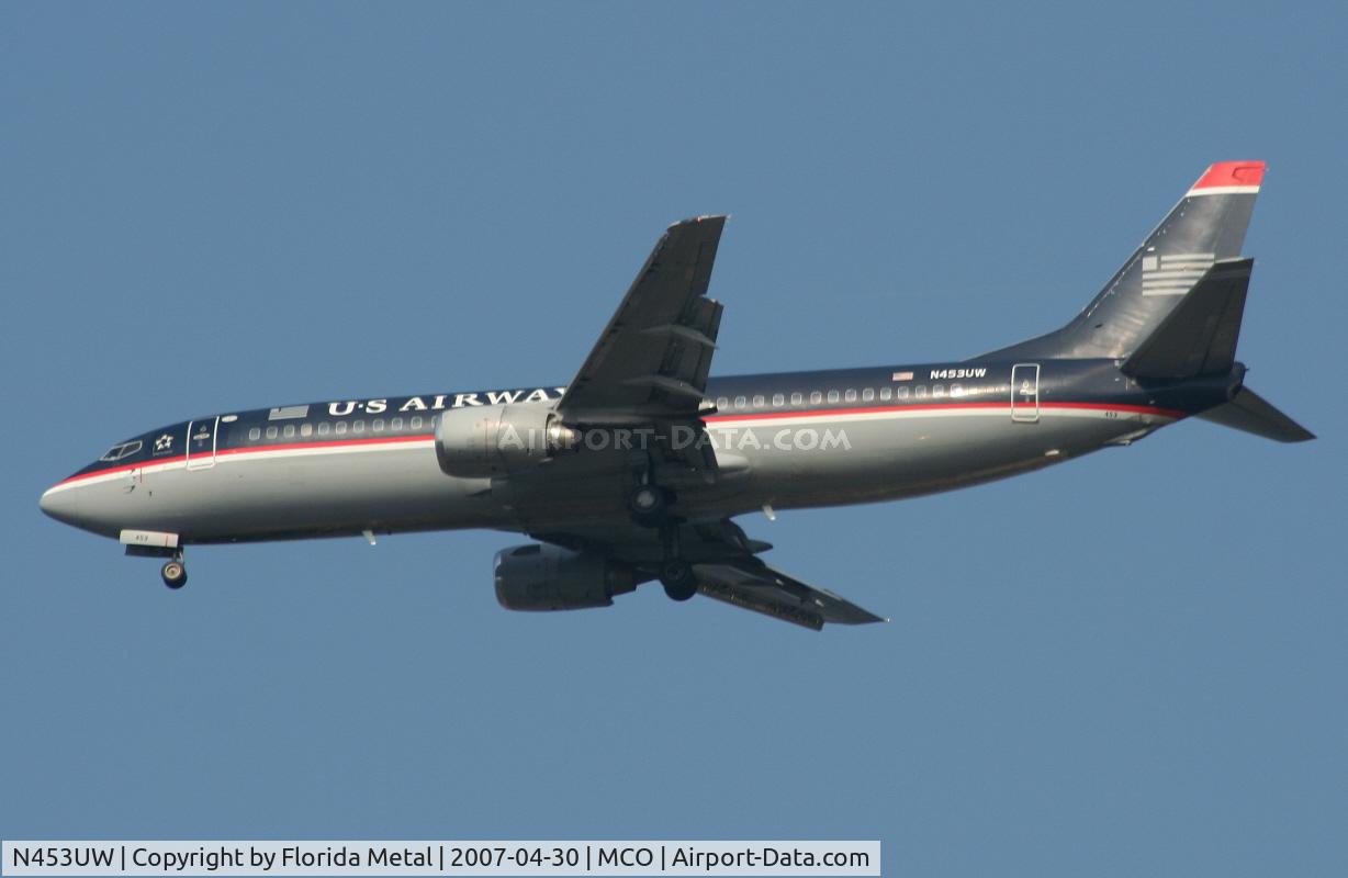 N453UW, 1991 Boeing 737-4B7 C/N 24980, US