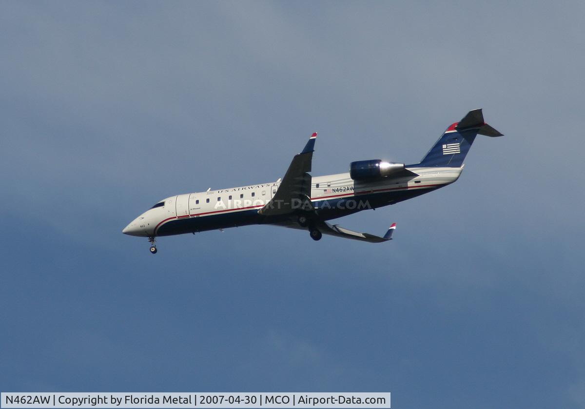 N462AW, 2003 Bombardier CRJ-200LR (CL-600-2B19) C/N 7875, US