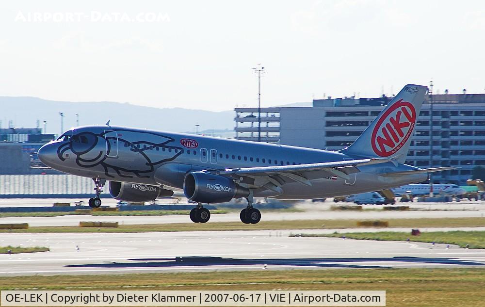 OE-LEK, 2007 Airbus A319-112 C/N 3019, Air NIKI  A319-112