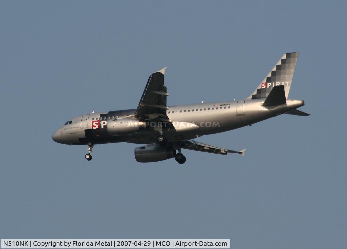 N510NK, 2005 Airbus A319-132 C/N 2622, Spirit