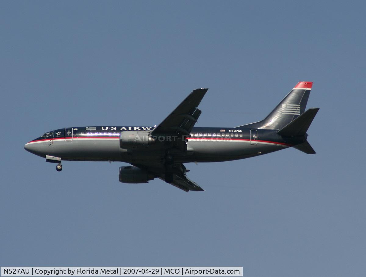 N527AU, 1988 Boeing 737-3B7 C/N 23862, US