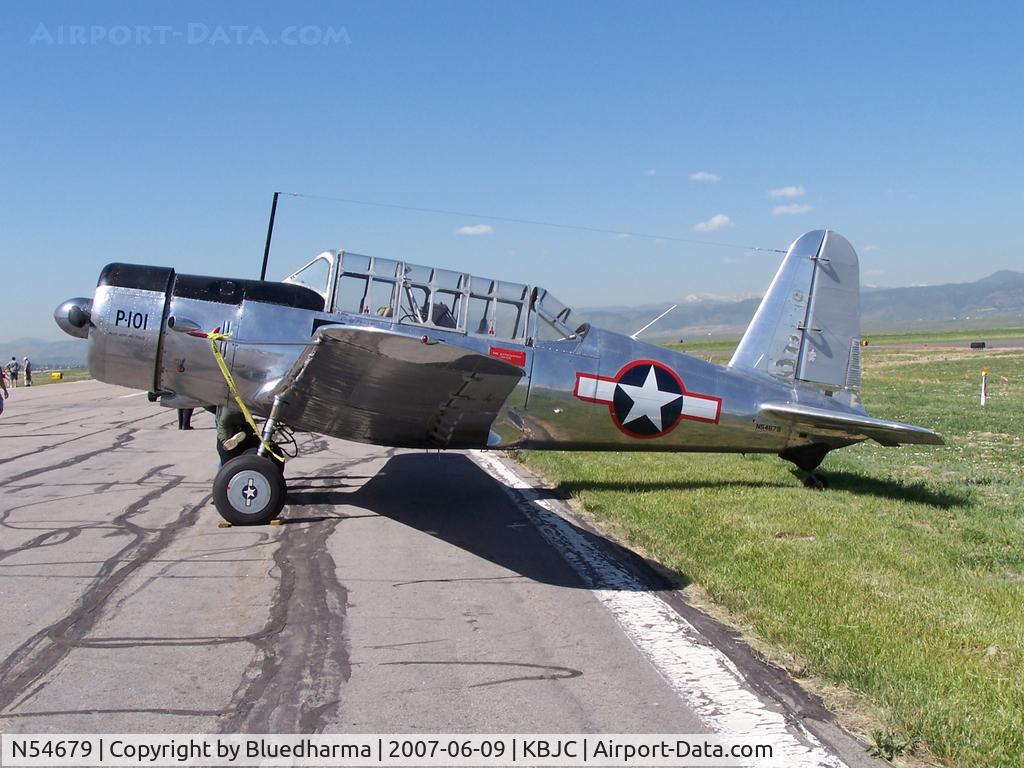 N54679, 1941 Consolidated Vultee BT-13A C/N 2990, Side Profile