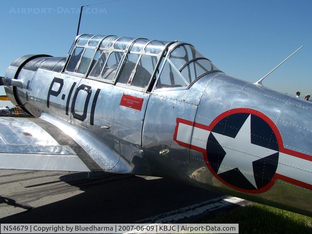 N54679, 1941 Consolidated Vultee BT-13A C/N 2990, Left Back view