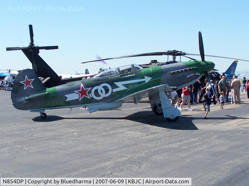 N854DP, 1994 Yakovlev Yak-3M C/N 0470101, Side Profile