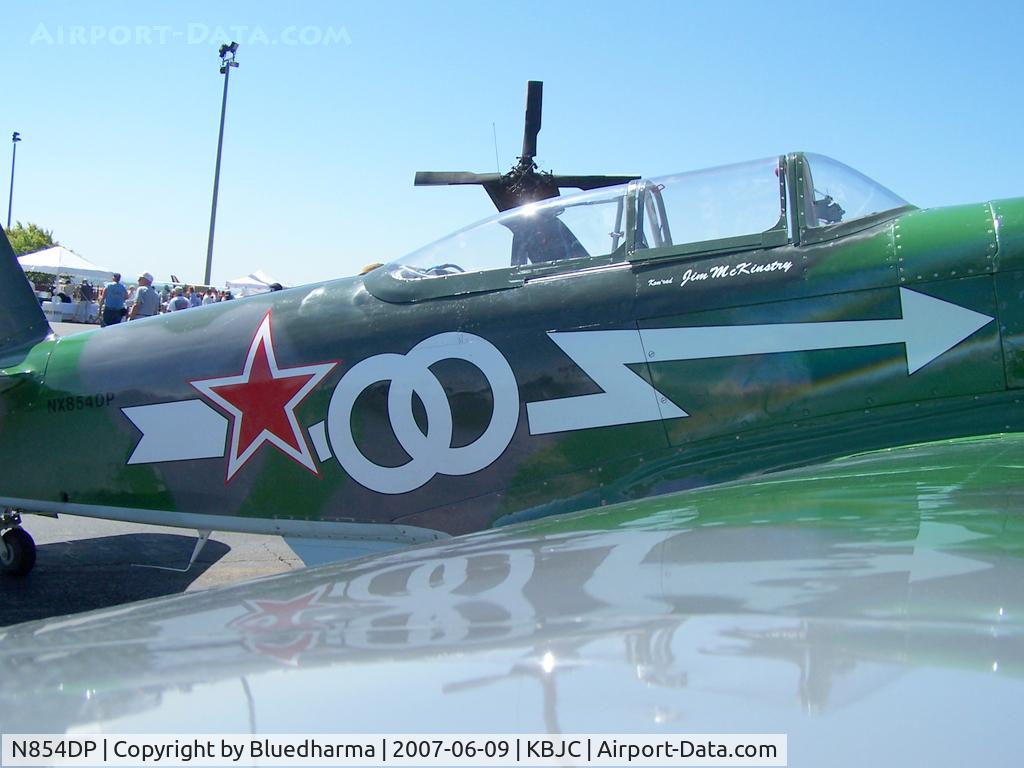 N854DP, 1994 Yakovlev Yak-3M C/N 0470101, Wing View