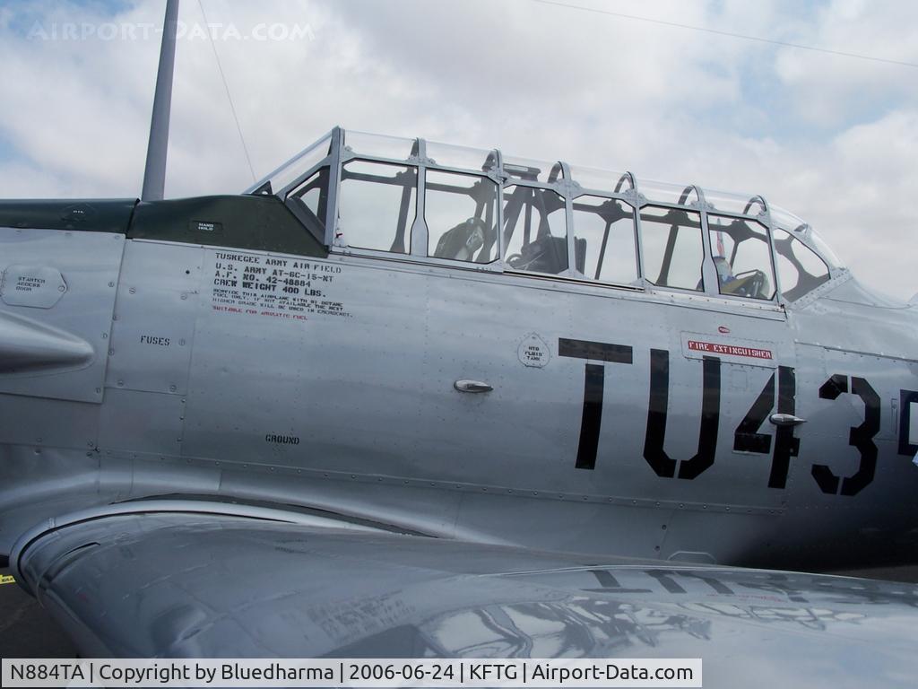 N884TA, 1959 North American AT-6G Texan C/N 168-294 (49-3190), Wing View