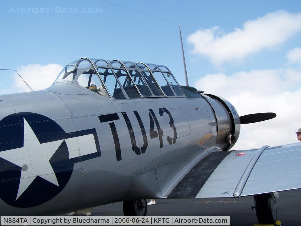 N884TA, 1959 North American AT-6G Texan C/N 168-294 (49-3190), Back View