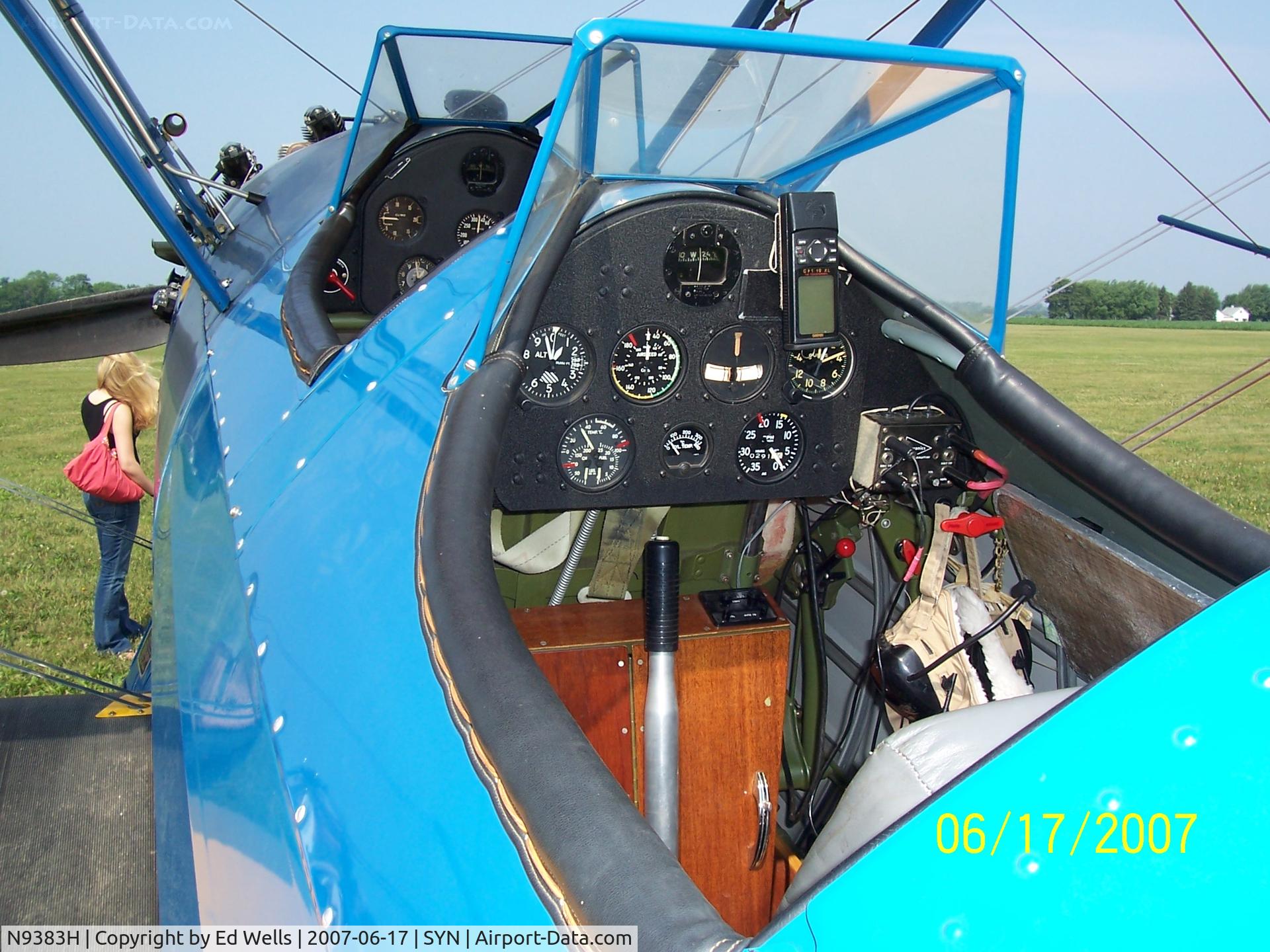 N9383H, 1943 Boeing A75N1(PT17) C/N 75-8472, Stanton Fly In