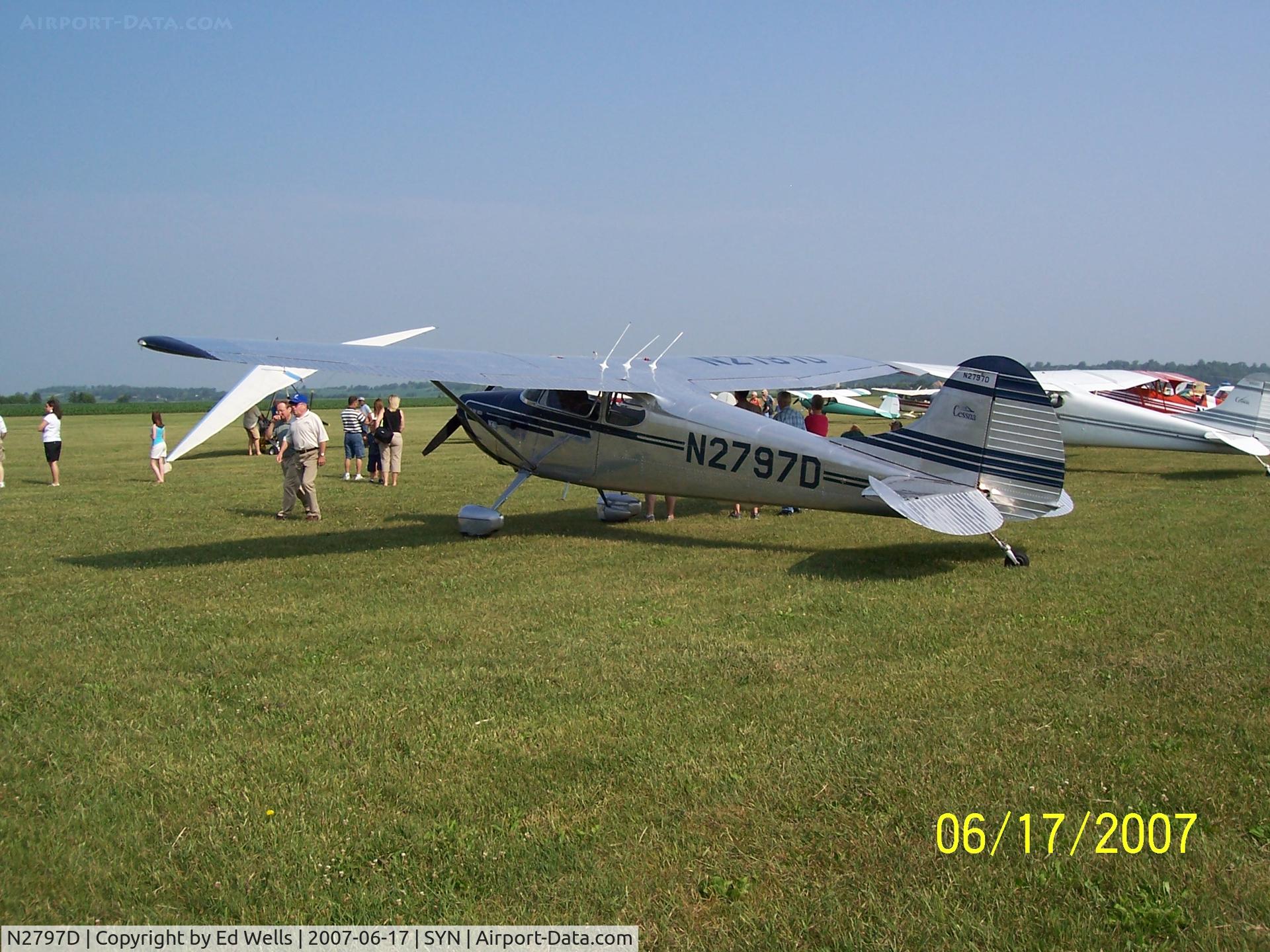 N2797D, 1952 Cessna 170B C/N 25339, Stanton Fly In