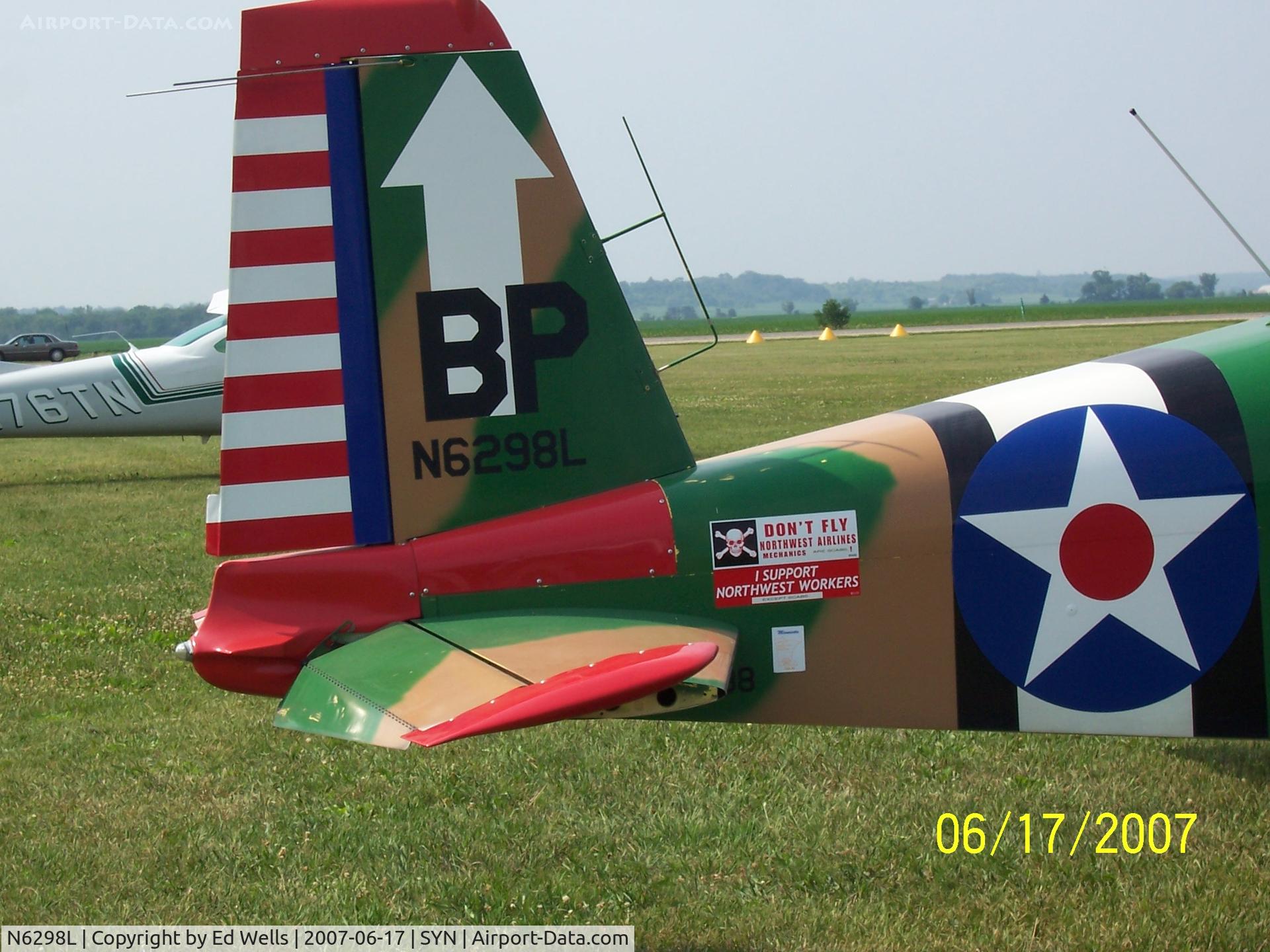 N6298L, 1973 Grumman American AA-1B Trainer C/N AA1B0098, Stanton Fly In