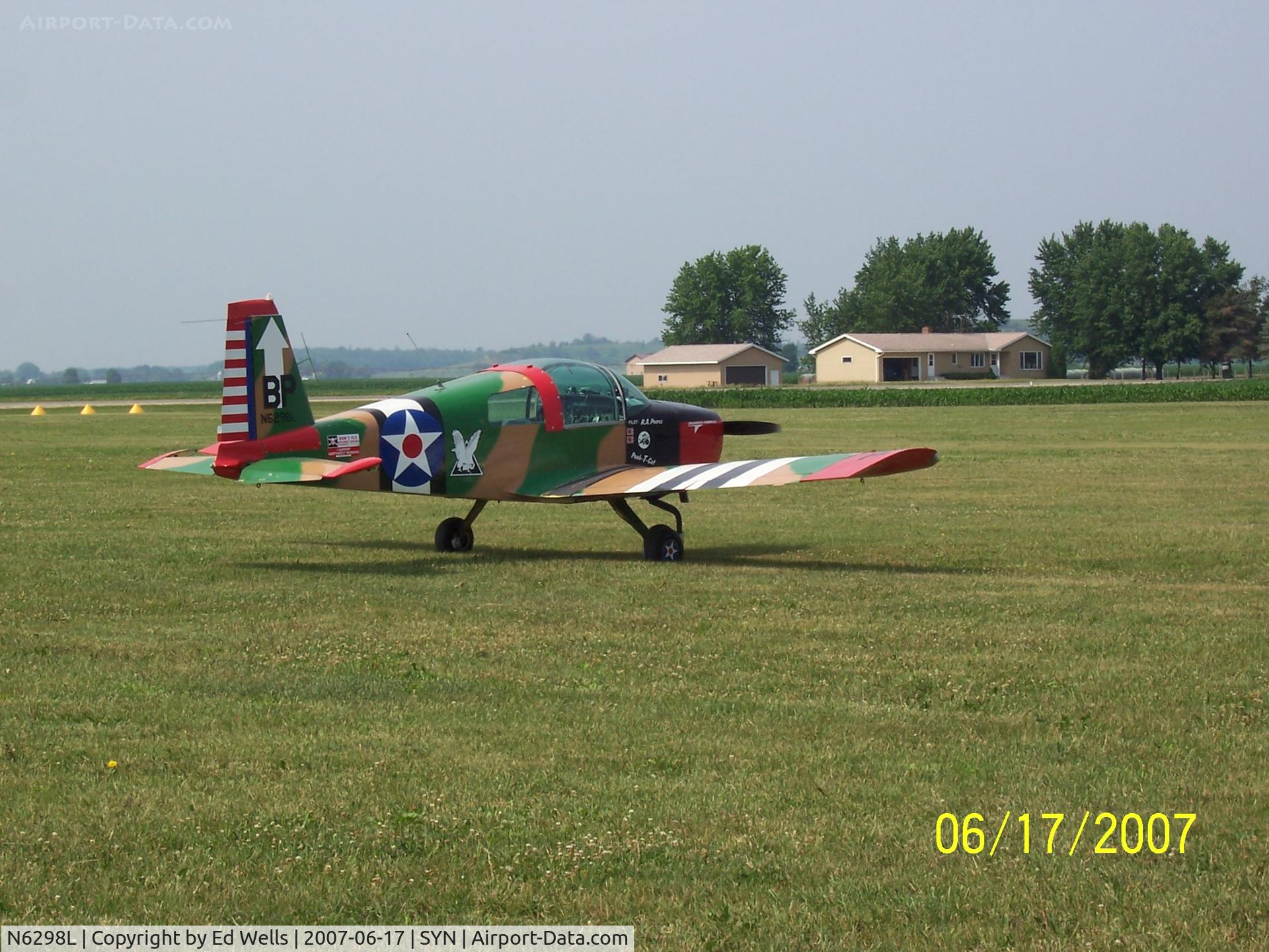 N6298L, 1973 Grumman American AA-1B Trainer C/N AA1B0098, Stanton Fly In