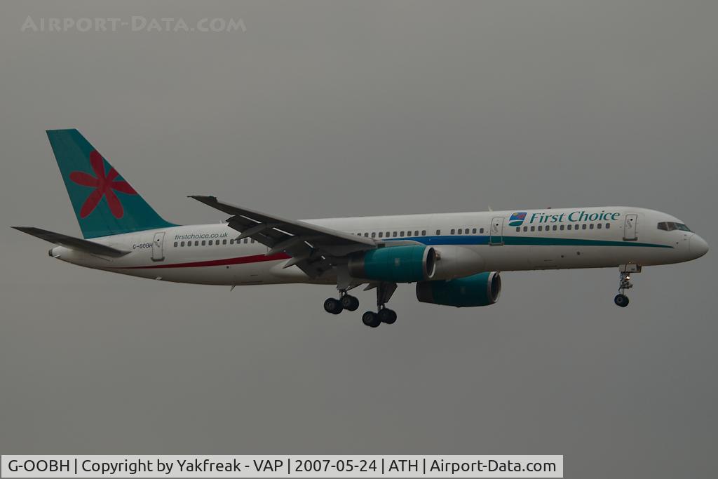 G-OOBH, 1999 Boeing 757-236 C/N 29944, First Choice Boeing 757-200