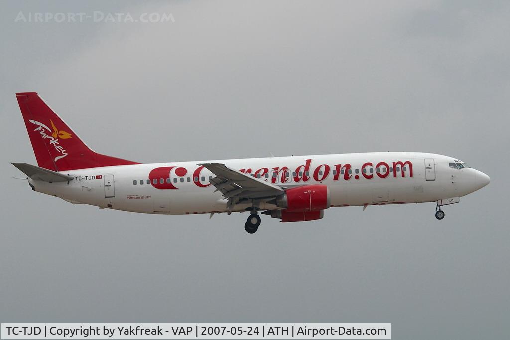 TC-TJD, 1994 Boeing 737-4Q8 C/N 25375/2598, Corendom Boeing 737-400