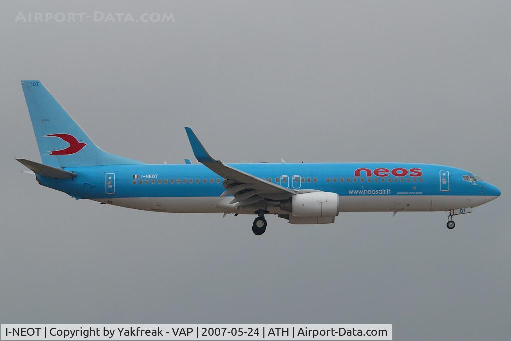 I-NEOT, 2002 Boeing 737-86N C/N 33004, Neos Boeing 737-800