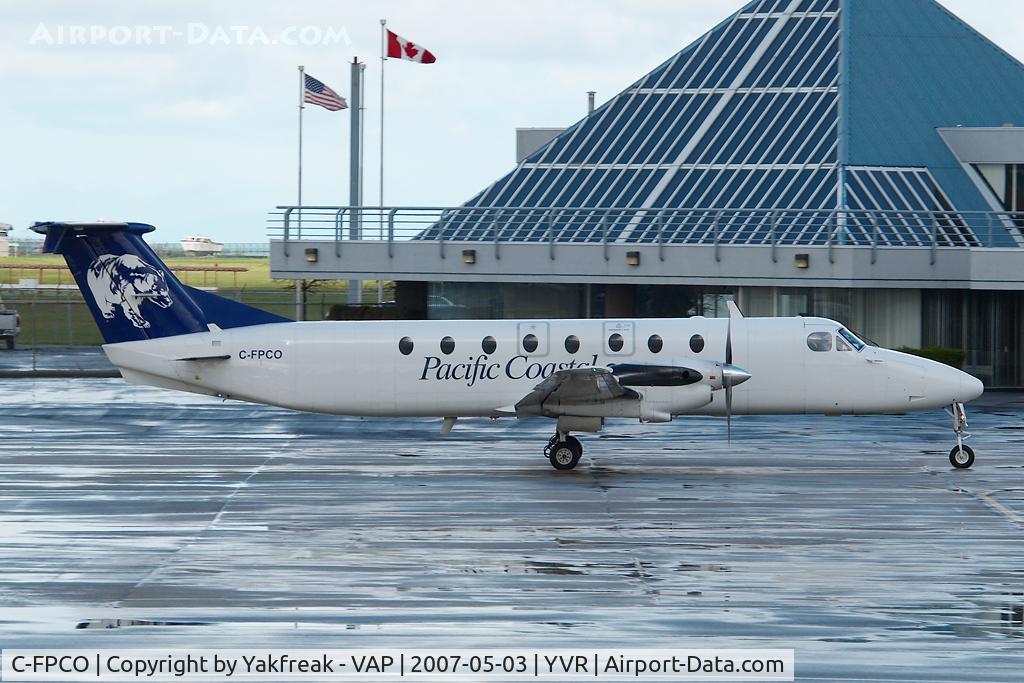 C-FPCO, 1986 Beech 1900C C/N UB-52, Pacific Coastal Beech 1900
