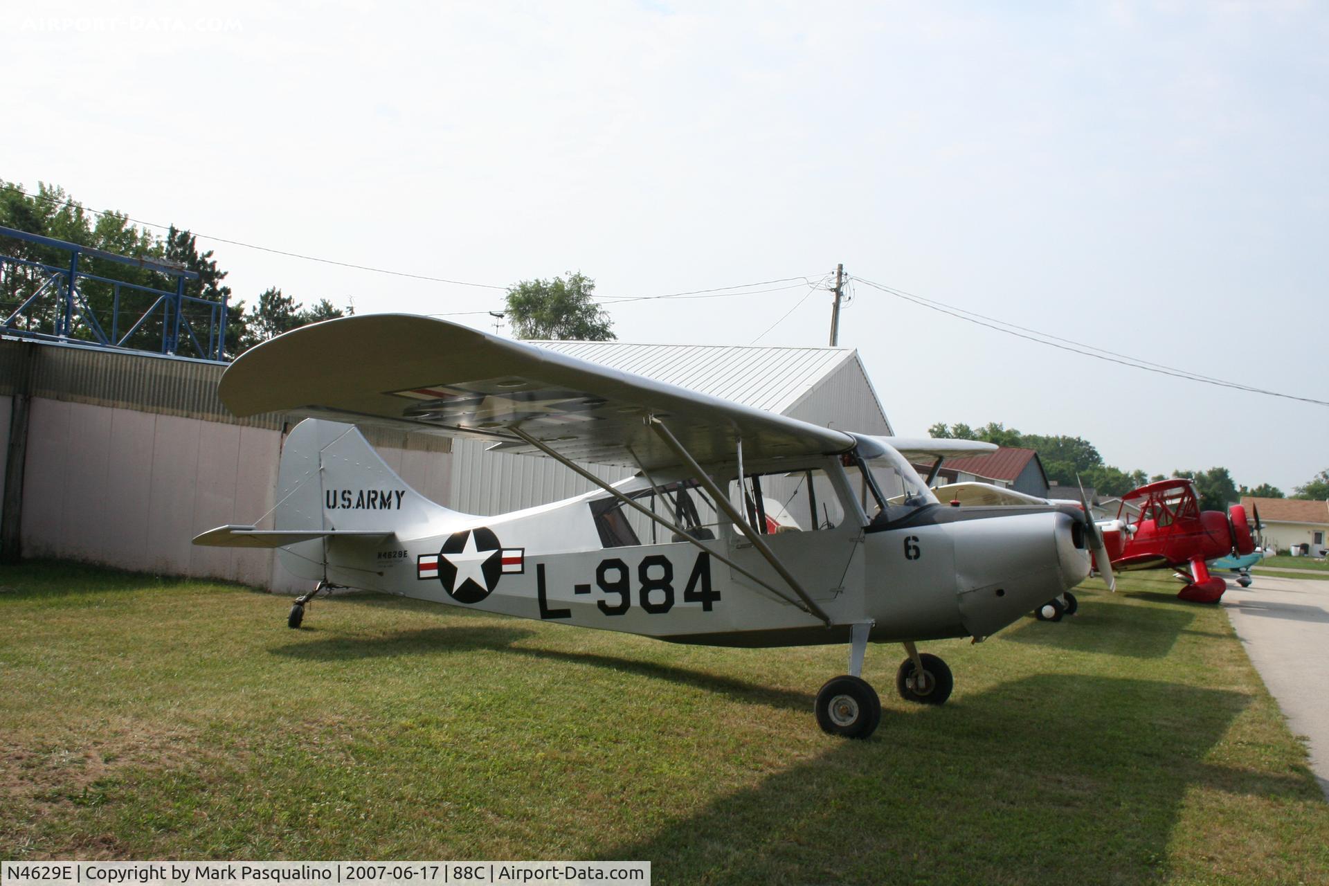 N4629E, 1949 Aeronca 7CCM C/N 7CCM-196, Aeronca L-16