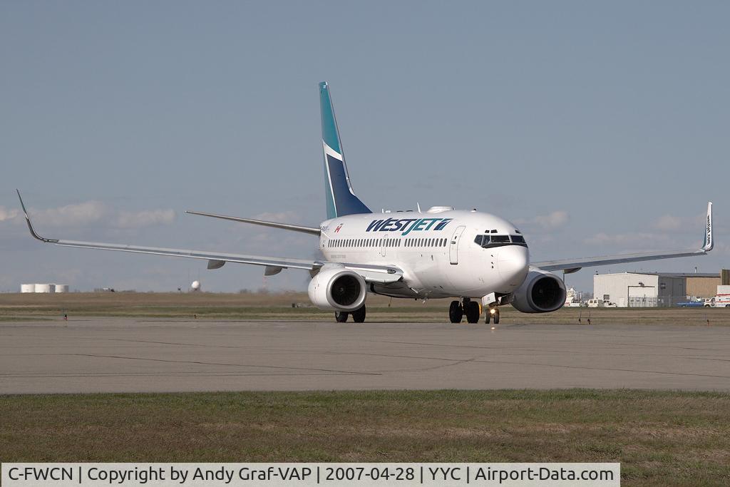 C-FWCN, 2003 Boeing 737-7CT C/N 33698, Westjet B737-700