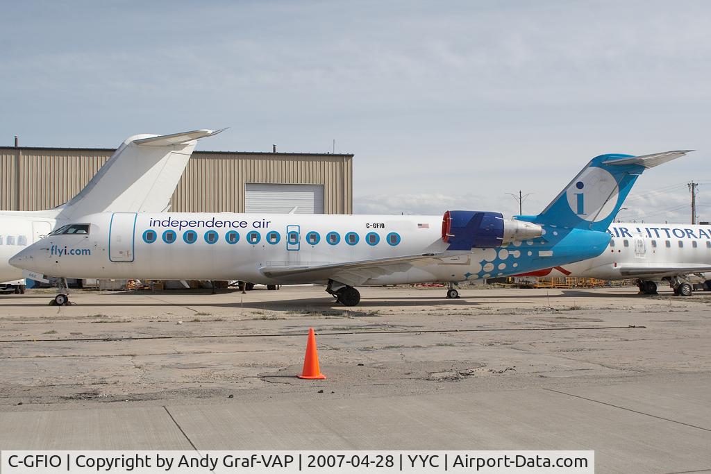 C-GFIO, 2001 Bombardier CRJ-200ER (CL-600-2B19) C/N 7526, Independence Air CRJ