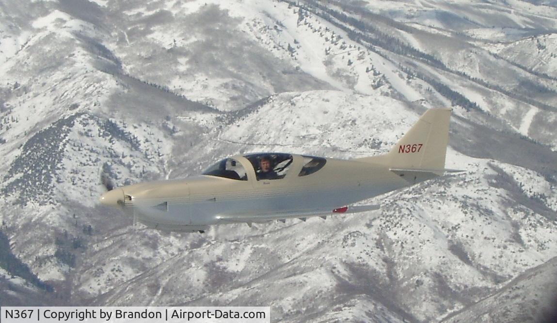 N367, Stoddard-Hamilton Glasair SH-2R C/N 2142, Glasair 367 in flight