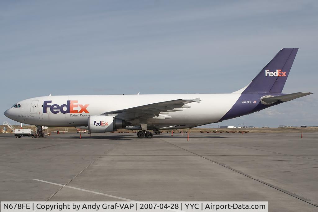 N678FE, 1998 Airbus A300F4-605R C/N 792, Fedex A300-600