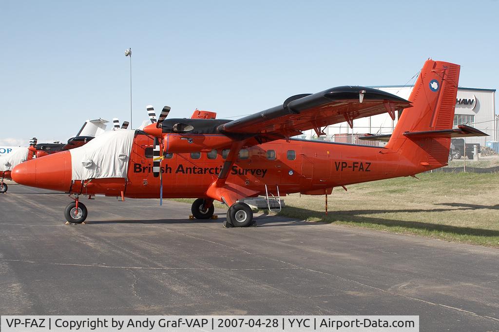 VP-FAZ, 1981 De Havilland Canada DHC-6-300 Twin Otter C/N 748, British Arctic Survey DHC 6