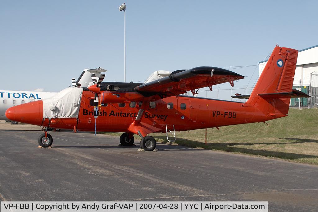 VP-FBB, 1982 De Havilland Canada DHC-6-300 Twin Otter C/N 783, British Arctic Survey DHC 6
