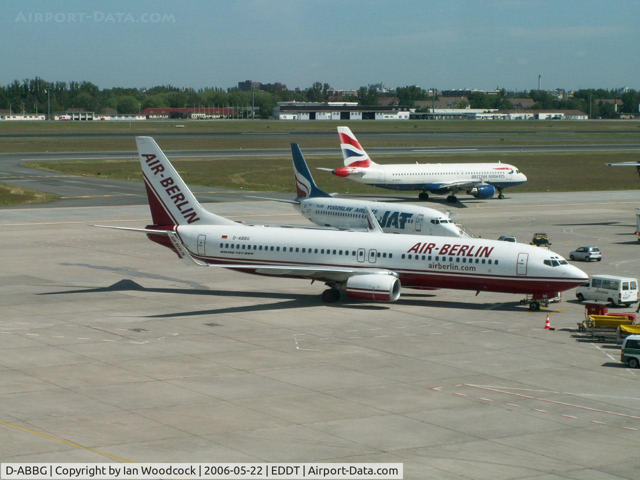 D-ABBG, 2002 Boeing 737-86J C/N 32918, B737-86J/Air Berlin/Berlin-Tegel