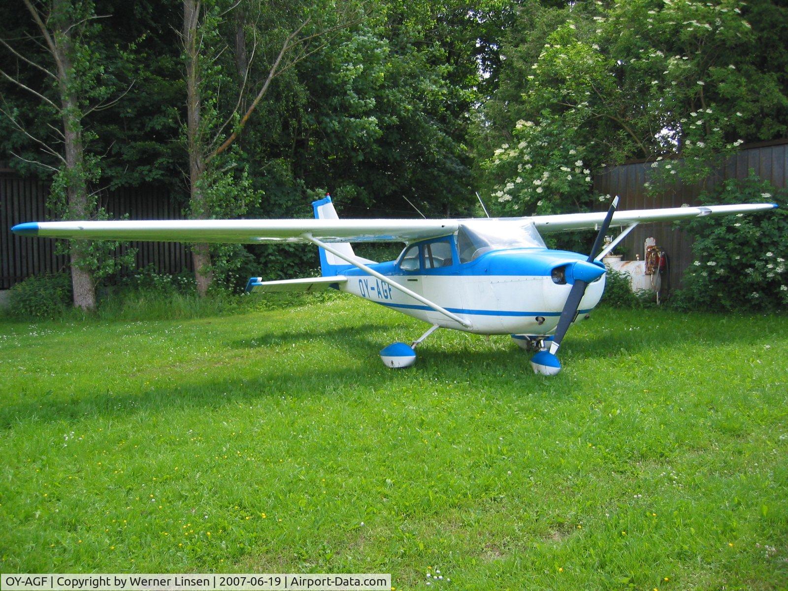 OY-AGF, 1968 Reims F172H Skyhawk C/N 0552, Owner: Christensen