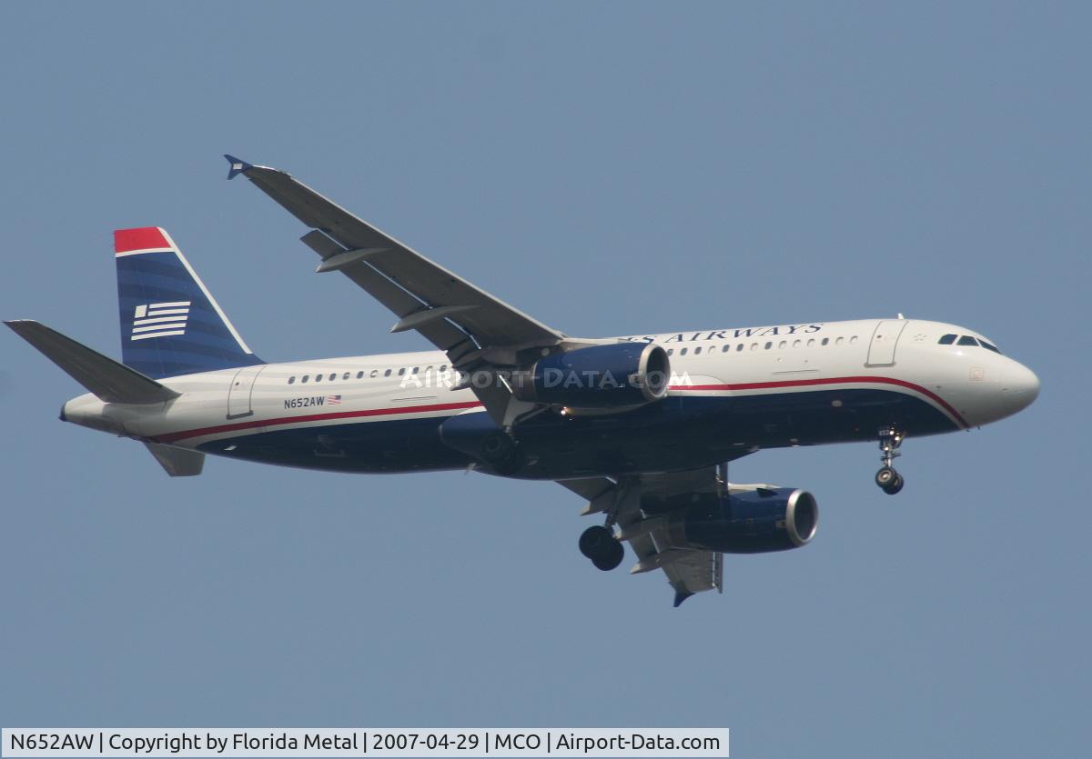 N652AW, 1999 Airbus A320-232 C/N 0953, US
