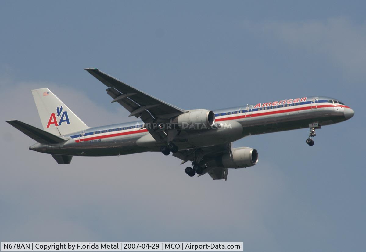 N678AN, 1998 Boeing 757-223 C/N 29428, AA