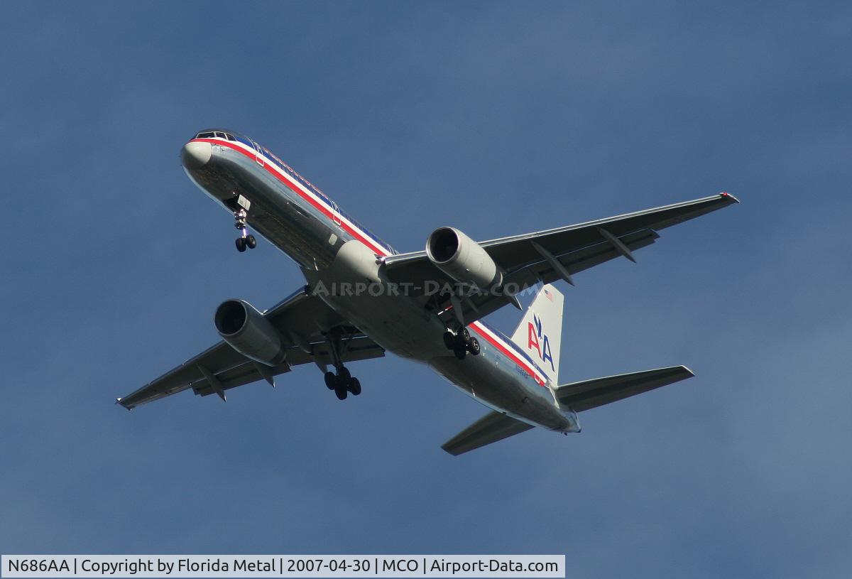N686AA, 1992 Boeing 757-223 C/N 25343, AA
