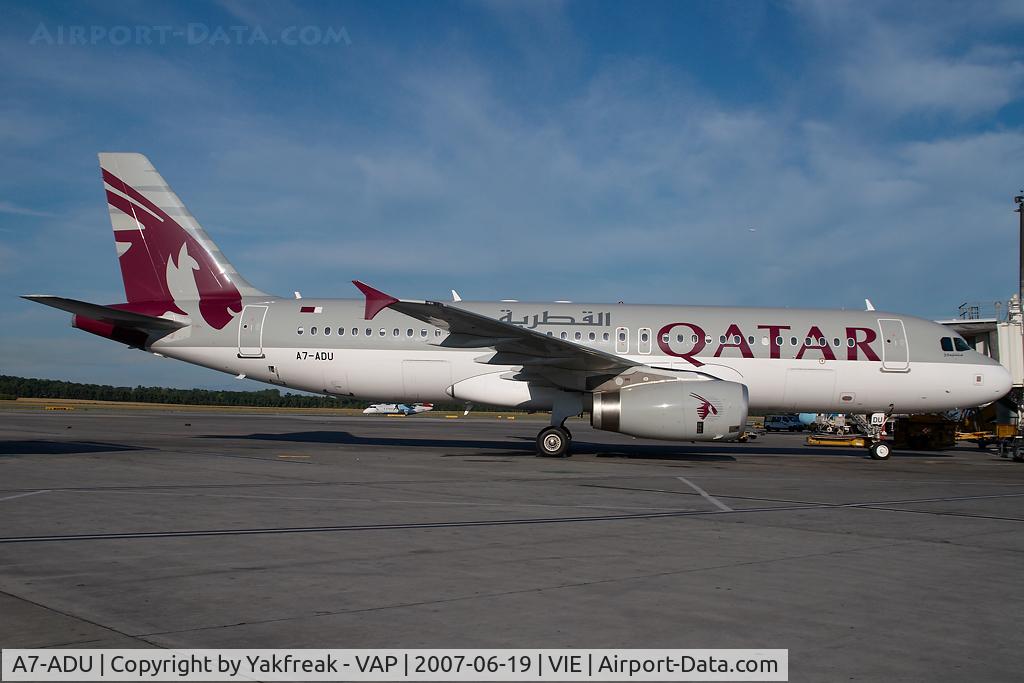 A7-ADU, 2007 Airbus A320-232 C/N 3071, Qatar Airways Airbus 320