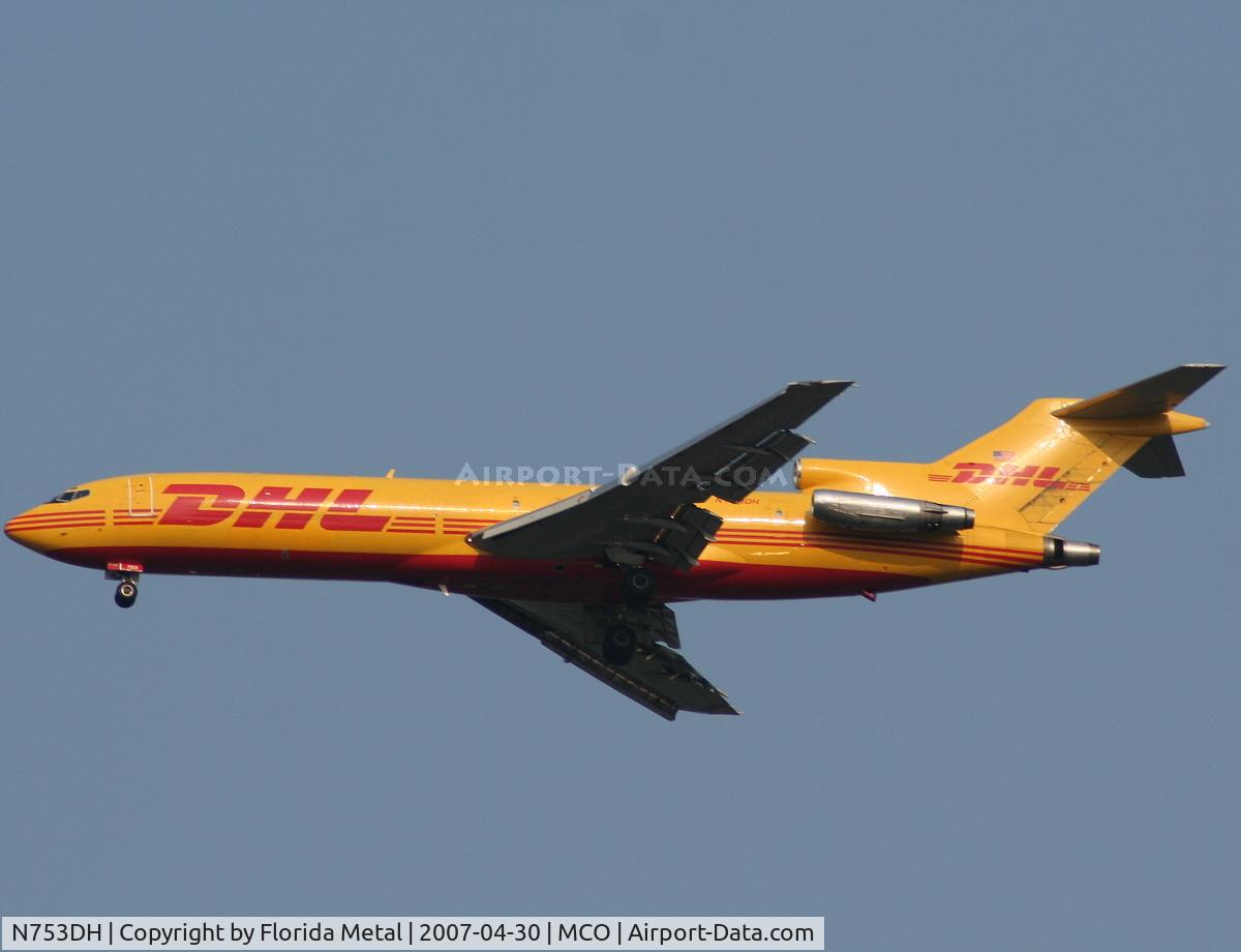 N753DH, 1981 Boeing 727-223 C/N 22468, DHL