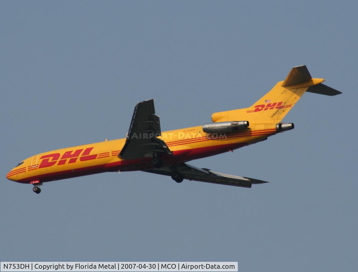 N753DH, 1981 Boeing 727-223 C/N 22468, DHL