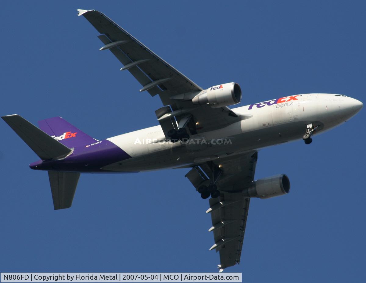 N806FD, 1988 Airbus A310-324 C/N 458, Fed Ex