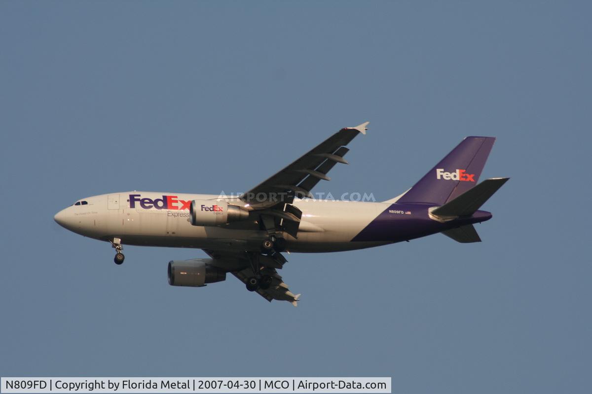 N809FD, 1987 Airbus A310-324 C/N 449, Fed Ex