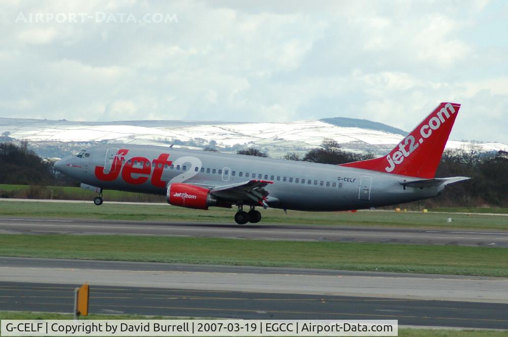 G-CELF, 1988 Boeing 737-377 C/N 24302, Jet2.com - Taking Off