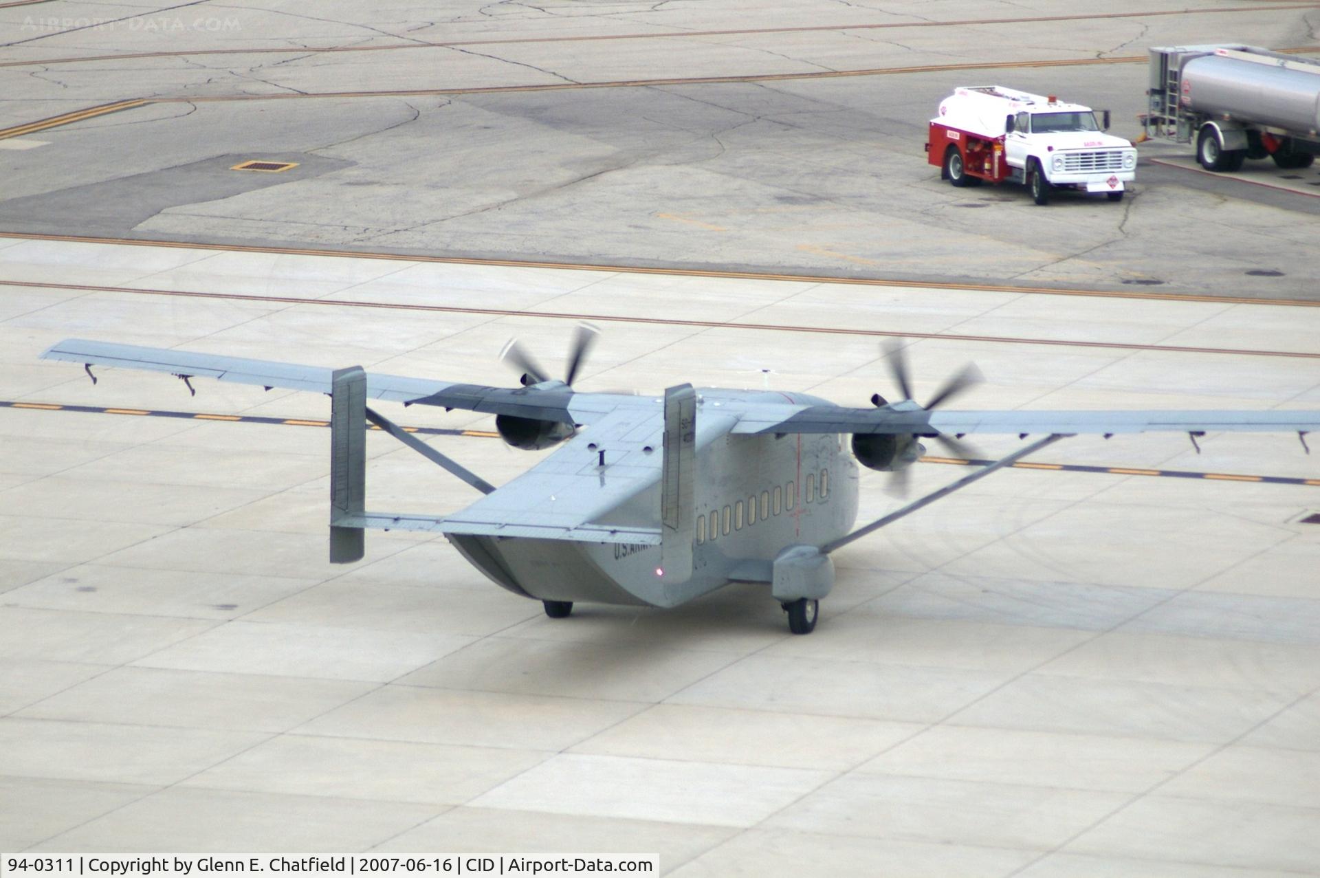 94-0311, 1994 Short C-23B Sherpa C/N AK-025, C-23B Sherpa parking at Landmark FBO