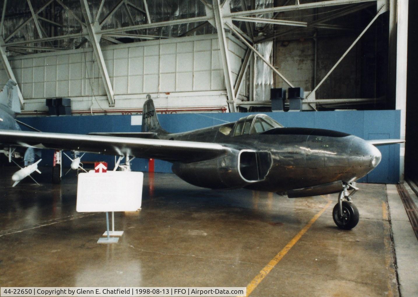 44-22650, 1944 Bell P-59B Airacomet C/N 27-58, P-59B at the National Museum of the U.S. Air Force
