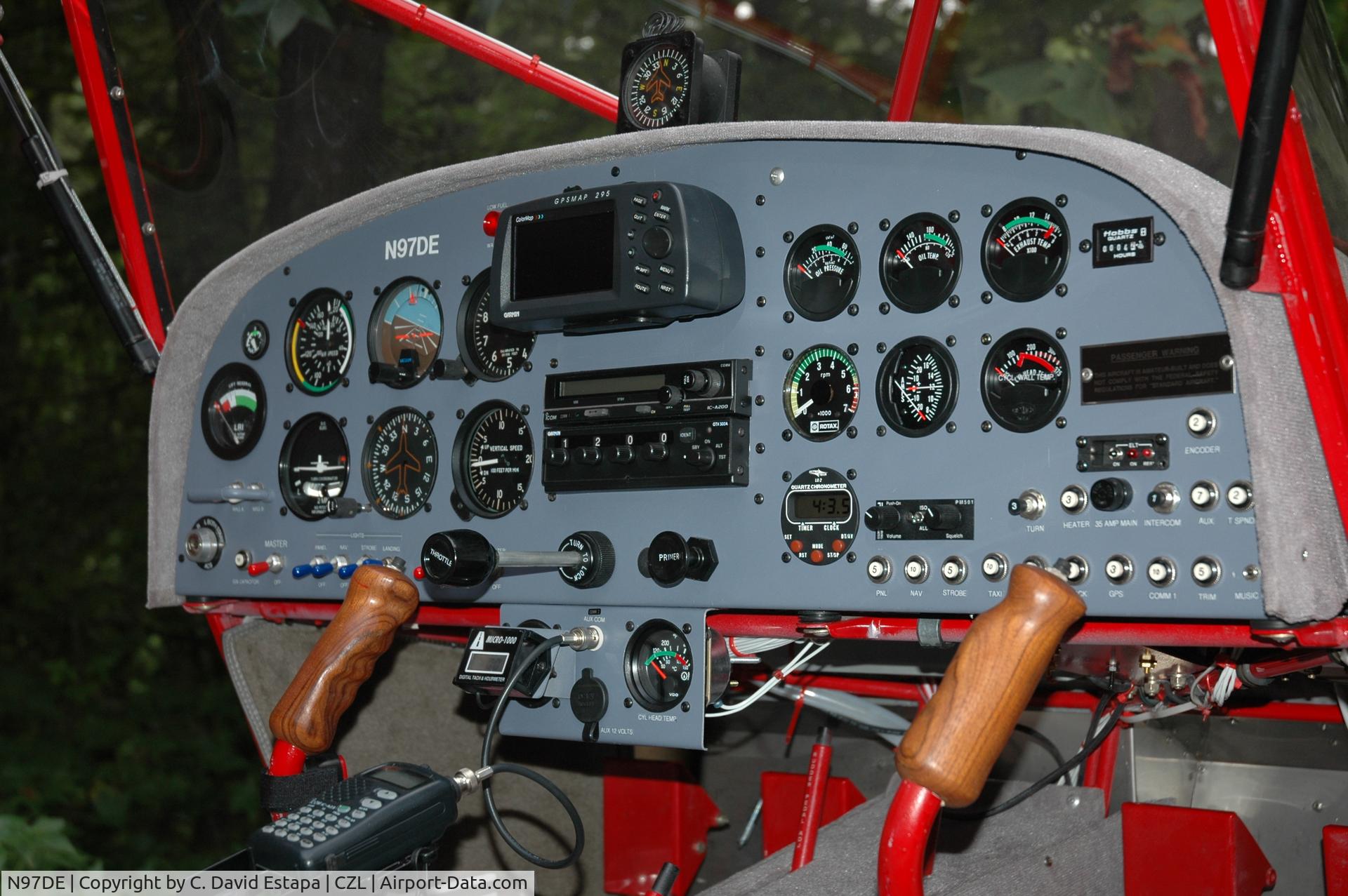 N97DE, 2006 Skystar Kitfox Series 5 C/N S97120128, Kitfox 5 Panel