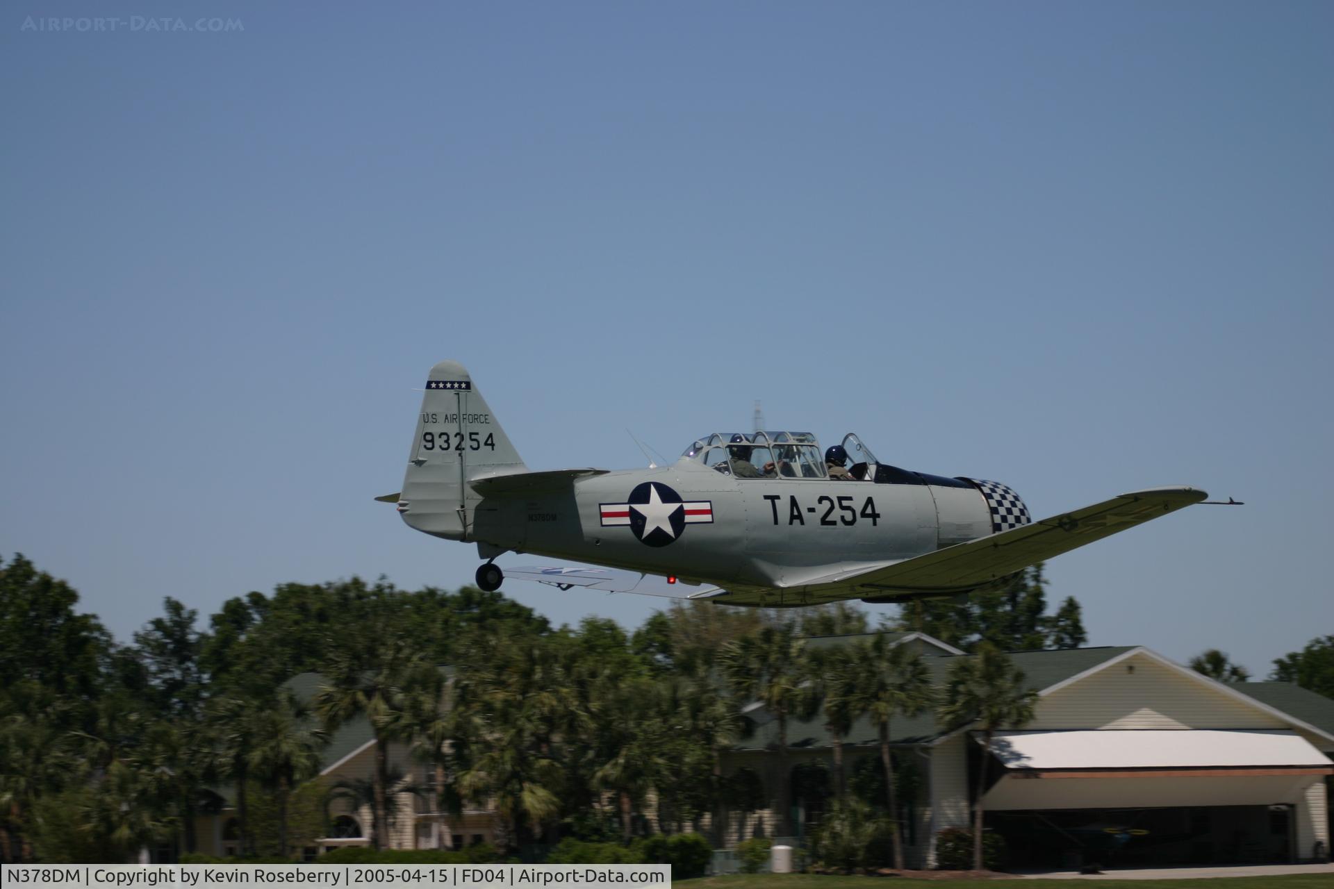 N378DM, 1949 North American T-6G Texan C/N 168-358, T-6 at Leeward Air Ranch