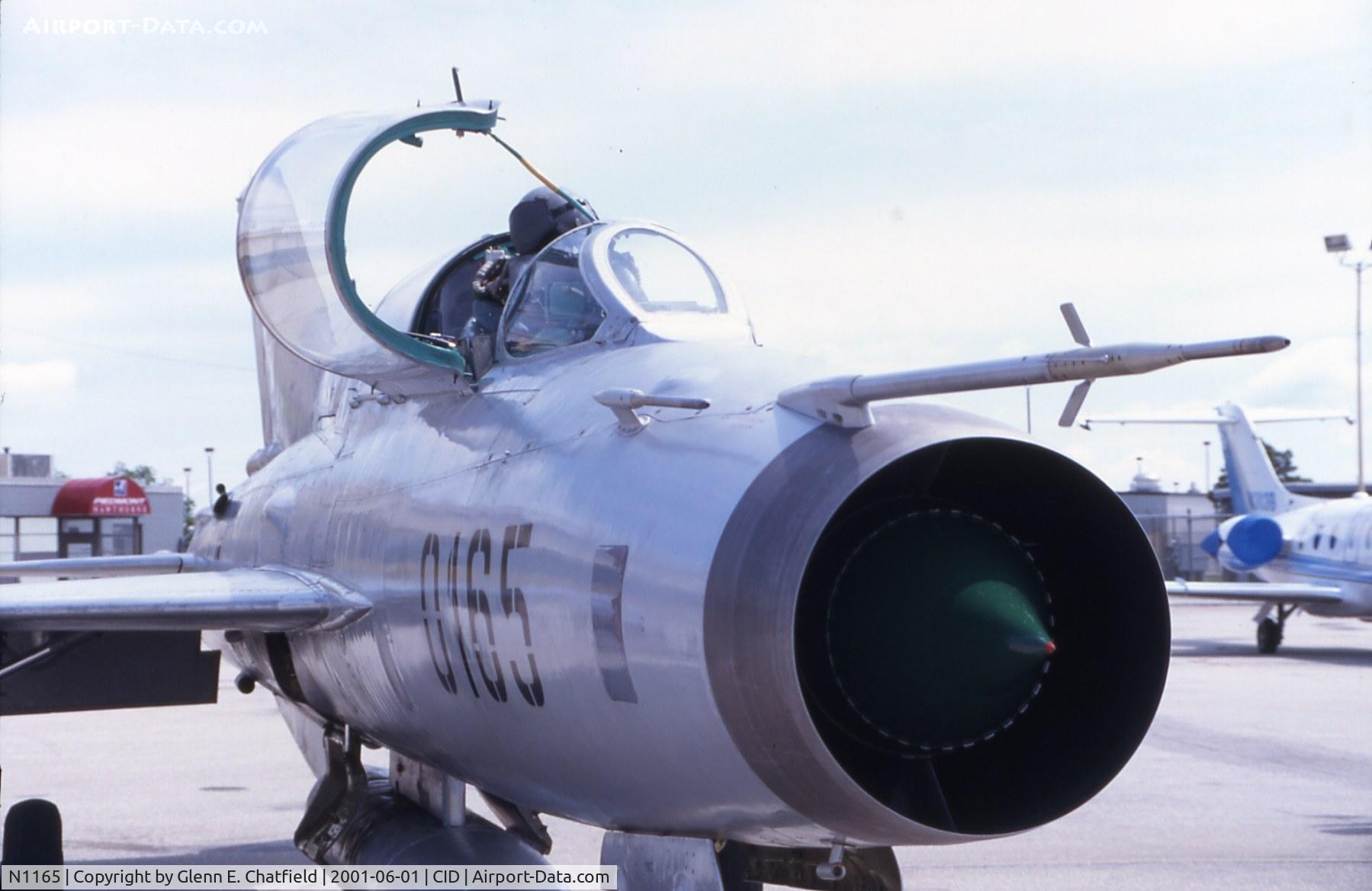 N1165, Mikoyan-Gurevich MIG-21UM C/N 01695165, It's a Rooosky!