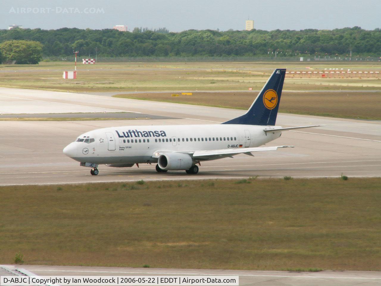 D-ABJC, 1991 Boeing 737-530 C/N 25272, B737-530/Lufthansa/Berlin-Tegel