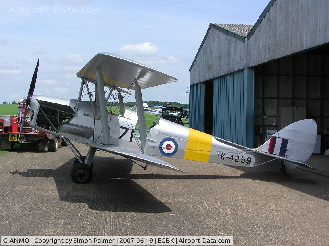 G-ANMO, 1935 De Havilland DH-82A Tiger Moth II C/N 3255, Tiger Moth based at Sywell